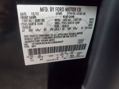 2013 Ford Explorer XLT