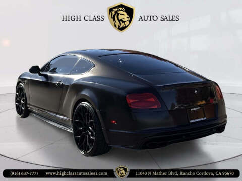 2016 Bentley Continental GT V8 S