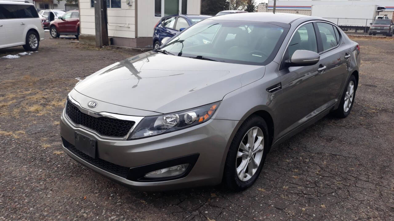 2013 Kia Optima for sale at CHRISTIAN AUTO SALES in Anoka, MN