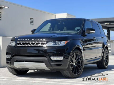 2015 Land Rover Range Rover Sport for sale at BLACK LABEL AUTO FIRM in Riverside CA