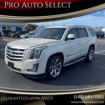 2015 Cadillac Escalade for sale at Pro Auto Select in Fredericksburg VA