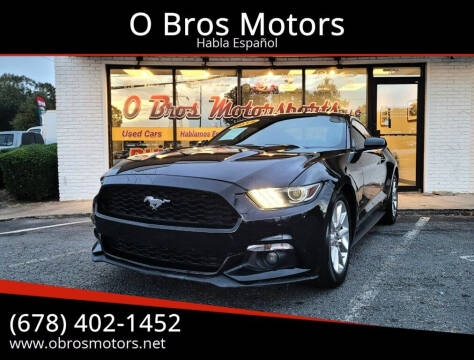 2015 Ford Mustang for sale at O Bros Motors in Marietta GA