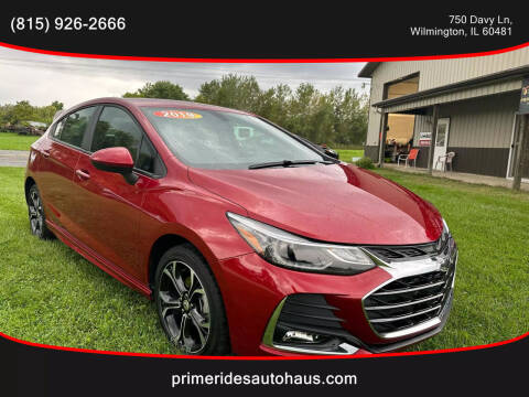 2019 Chevrolet Cruze for sale at Prime Rides Autohaus in Wilmington IL