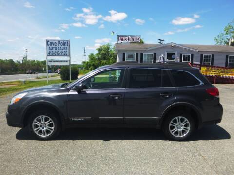 2013 Subaru Outback for sale at Cove Point Auto Sales in Joppa MD