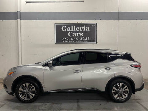 2016 Nissan Murano for sale at Galleria Cars in Dallas TX