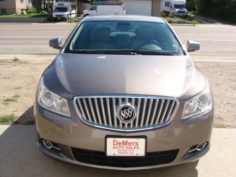 2011 Buick LaCrosse for sale at DeMers Auto Sales in Winner SD