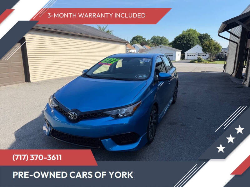 2018 Toyota Corolla iM