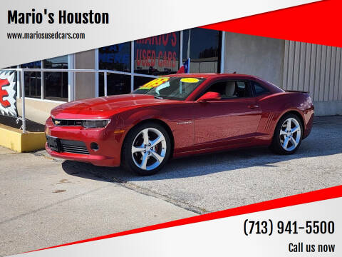 2015 Chevrolet Camaro for sale at Mario's Houston in Houston TX