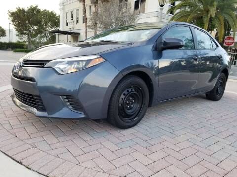 2016 Toyota Corolla for sale at DL3 Group LLC in Margate FL
