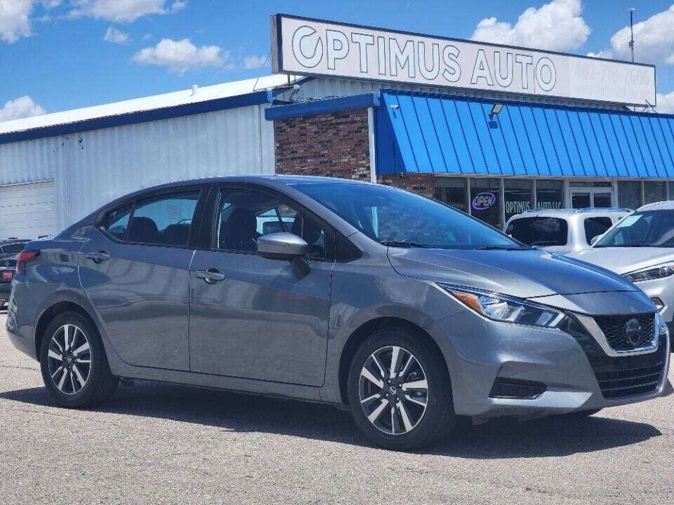 2021 Nissan Versa for sale at Optimus Auto in Omaha, NE