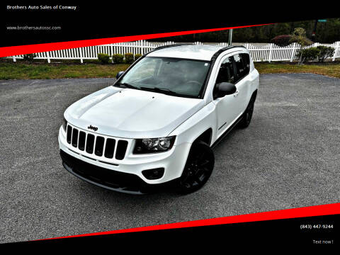 2015 Jeep Compass for sale at Brothers Auto Sales of Conway in Conway SC
