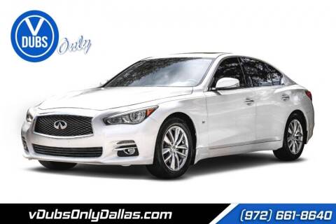 2014 Infiniti Q50 for sale at VDUBS ONLY in Plano TX