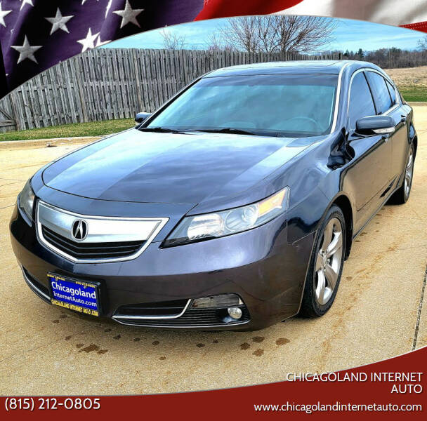 2014 Acura TL for sale at Chicagoland Internet Auto - 410 N Vine St New Lenox IL, 60451 in New Lenox IL