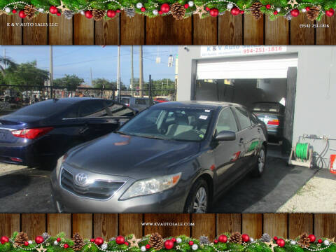 2011 Toyota Camry for sale at K & V AUTO SALES LLC in Hollywood FL