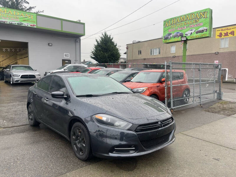 2014 Dodge Dart for sale at ALHAMADANI AUTO SALES in Tacoma WA