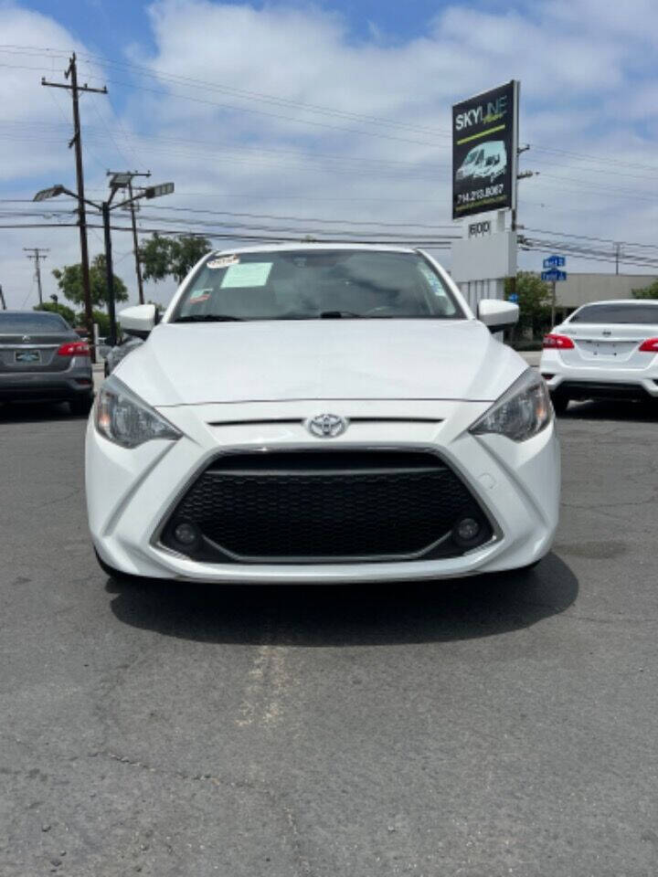 2019 Toyota Yaris for sale at Skyline Motors in Fullerton, CA