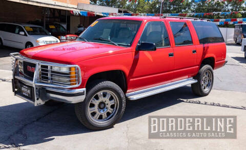 1993 GMC Suburban for sale at Borderline Classics & Auto Sales in Dinuba CA