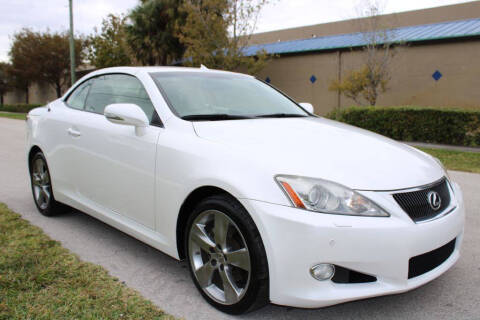 2010 Lexus IS 250C for sale at Sailfish Auto Group in Oakland Park FL