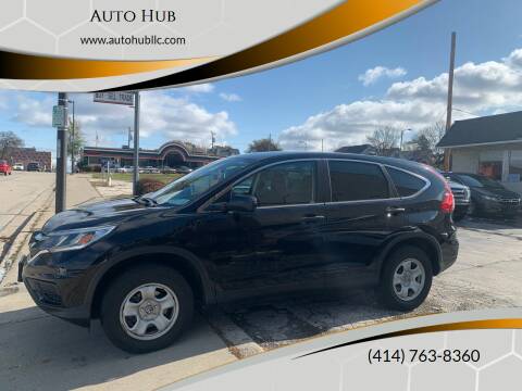 2015 Honda CR-V for sale at Auto Hub in Greenfield WI