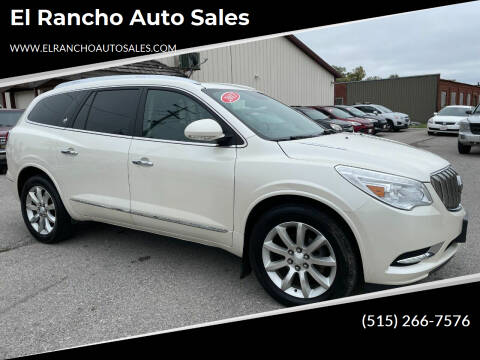 2013 Buick Enclave for sale at El Rancho Auto Sales in Des Moines IA