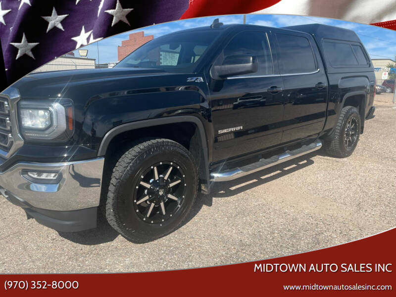 2016 GMC Sierra 1500 for sale at MIDTOWN AUTO SALES INC in Greeley CO