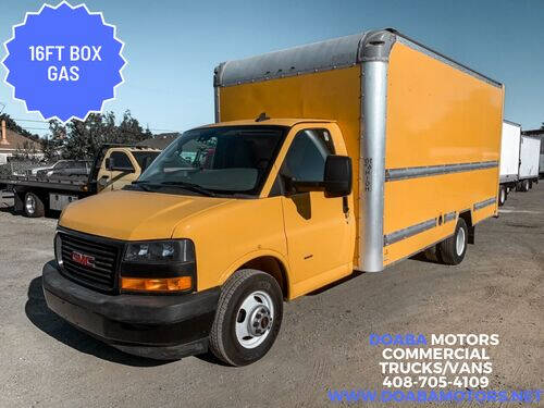 gmc box truck used