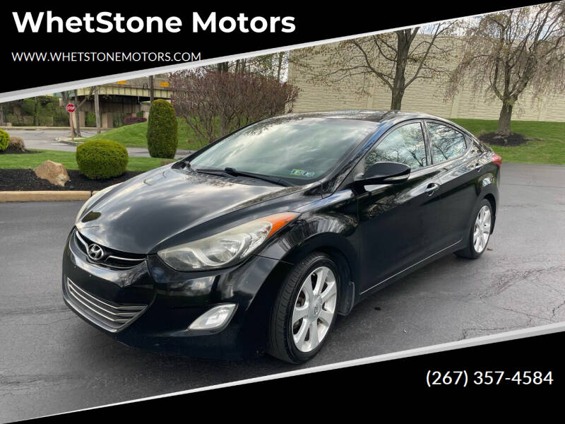 2013 Hyundai Elantra for sale at WhetStone Motors in Bensalem PA