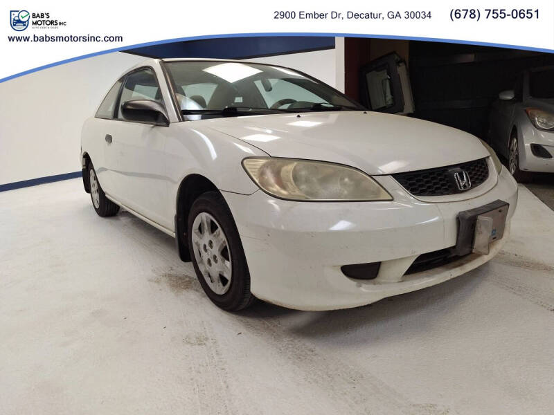 2004 Honda Civic Value Package