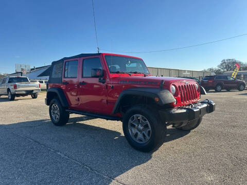 2017 Jeep Wrangler Unlimited for sale at Carworx LLC in Dunn NC