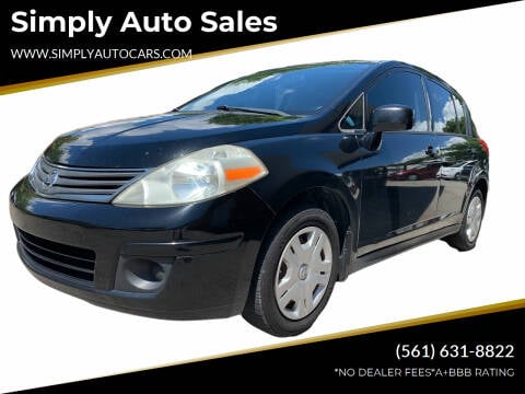 2011 Nissan Versa for sale at Simply Auto Sales in Palm Beach Gardens FL