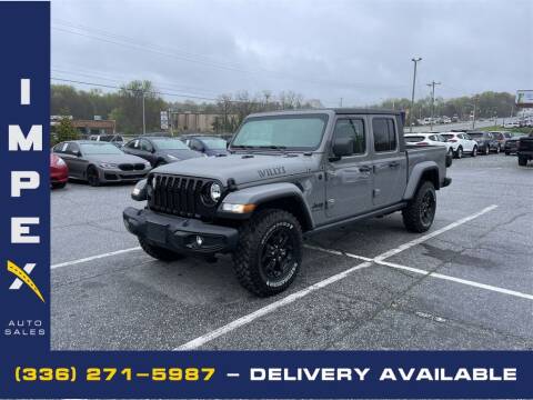 2021 Jeep Gladiator for sale at Impex Auto Sales in Greensboro NC