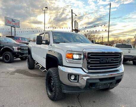 2015 GMC Sierra 2500HD for sale at Lion's Auto INC in Denver CO