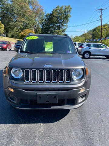 2018 Jeep Renegade for sale at Route 28 Auto Sales in Ridgeley WV