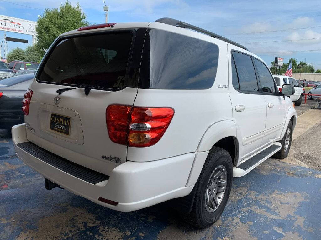 2003 Toyota Sequoia for sale at Caspian Auto Sales in Oklahoma City, OK