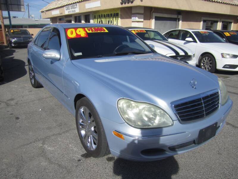 2004 Mercedes-Benz S-Class for sale at Cars Direct USA in Las Vegas NV