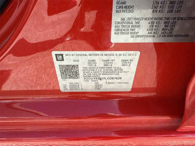 2020 Chevrolet Silverado 1500