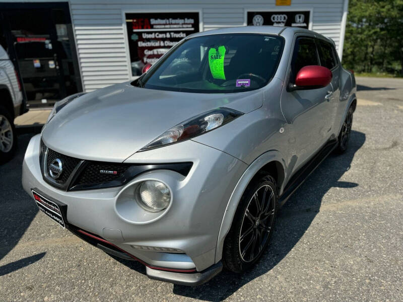 Used 2014 Nissan JUKE NISMO with VIN JN8AF5MV6ET366075 for sale in Bath, ME