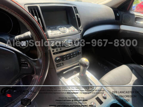 2012 Infiniti G37 Coupe x