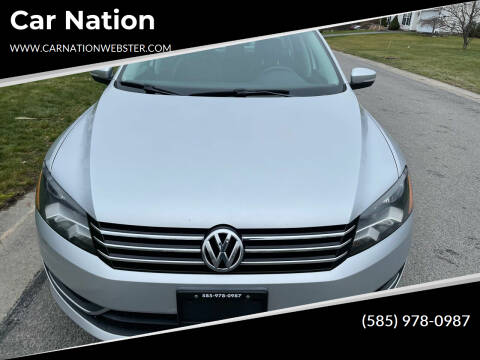 2013 Volkswagen Passat for sale at Car Nation in Webster NY