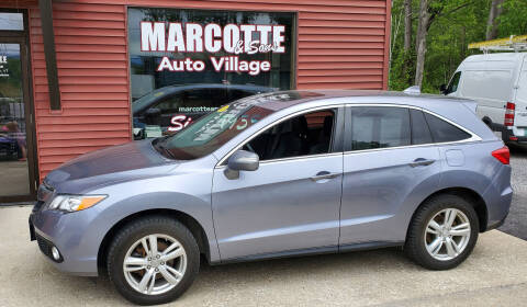 2013 Acura RDX for sale at Marcotte & Sons Auto Village in North Ferrisburgh VT