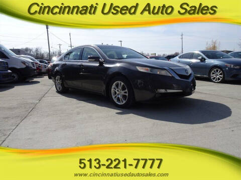 2010 Acura TL for sale at Cincinnati Used Auto Sales in Cincinnati OH