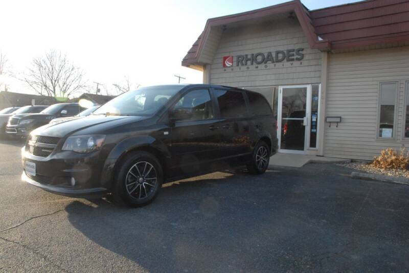 2014 Dodge Grand Caravan for sale at Rhoades Automotive Inc. in Columbia City IN