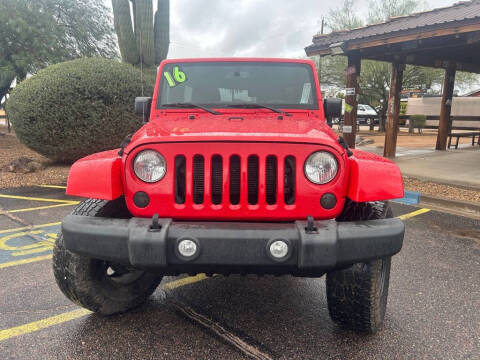 2016 Jeep Wrangler Unlimited Sport