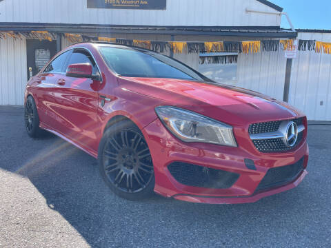 2014 Mercedes-Benz CLA for sale at BELOW BOOK AUTO SALES in Idaho Falls ID