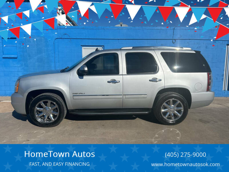 2013 GMC Yukon for sale at HomeTown Autos in Shawnee OK