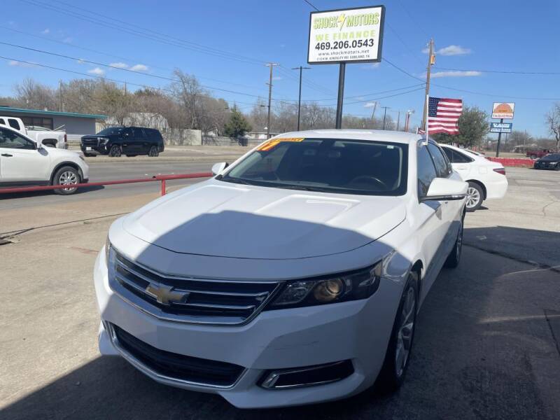 2017 Chevrolet Impala for sale at Shock Motors in Garland TX