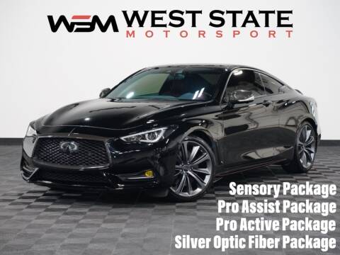 2018 Infiniti Q60 for sale at WEST STATE MOTORSPORT in Federal Way WA
