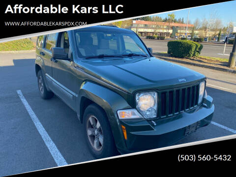 2008 Jeep Liberty for sale at Affordable Kars LLC in Portland OR