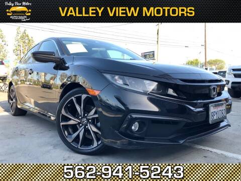 2019 Honda Civic for sale at Valley View Motors in Whittier CA