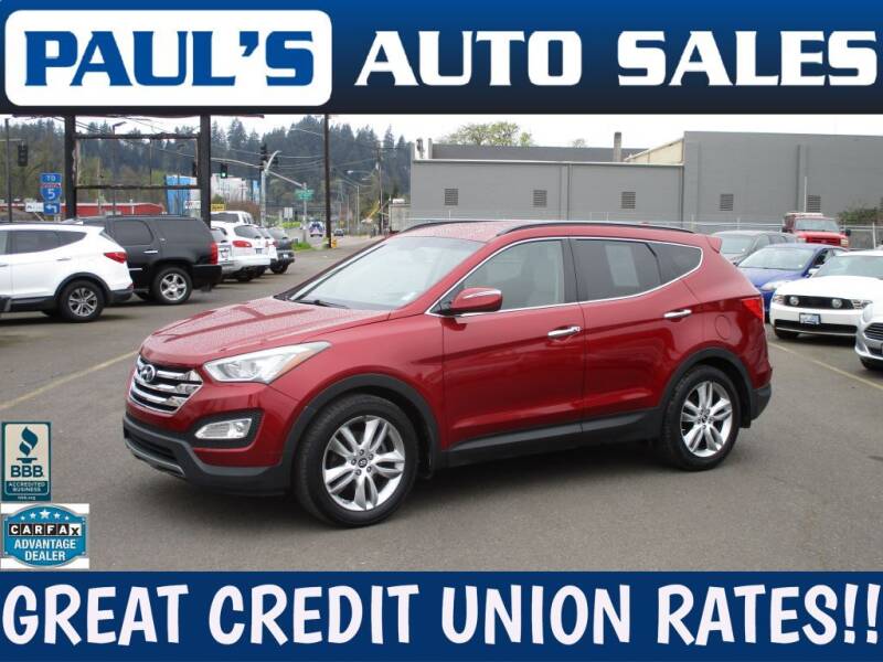 2013 Hyundai Santa Fe Sport for sale at Paul's Auto Sales in Eugene OR